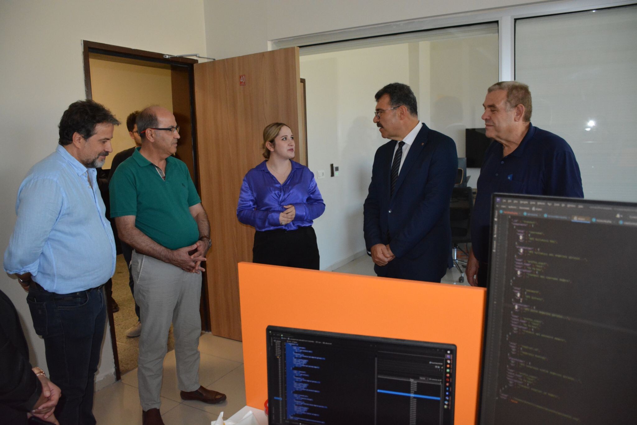 TÜBİTAK BAŞKANI PROF. DR. HASAN MANDAL'IN ZİYARET ETTİ